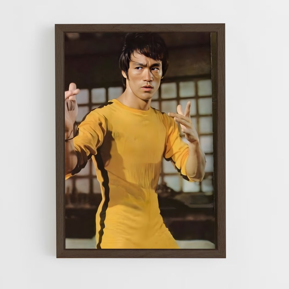 Poster Bruce Lee Vintage (vue 5)