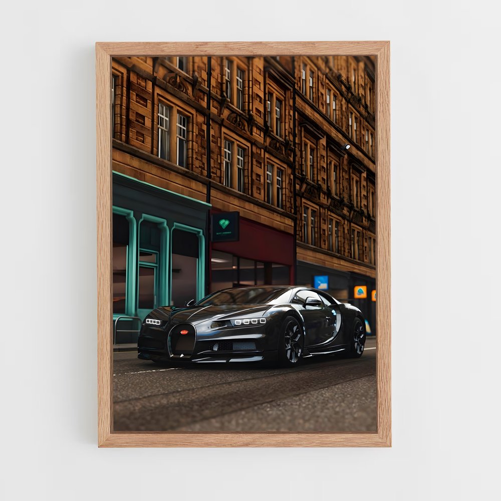 Poster Chiron – affiche Bugatti (vue 4)