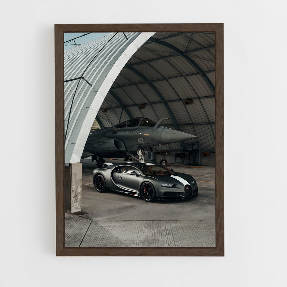 Poster Bugatti Chiron (vue 5)