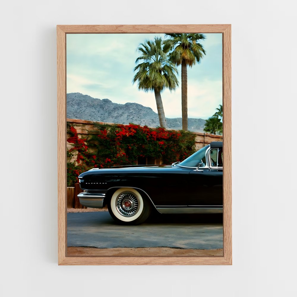 Poster Cadillac Palmier (vue 4)