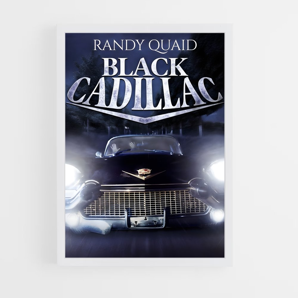 Poster Black Cadillac (vue 3)