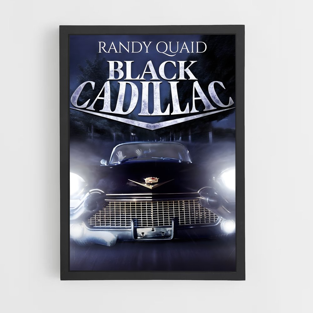 Poster Black Cadillac (vue 2)