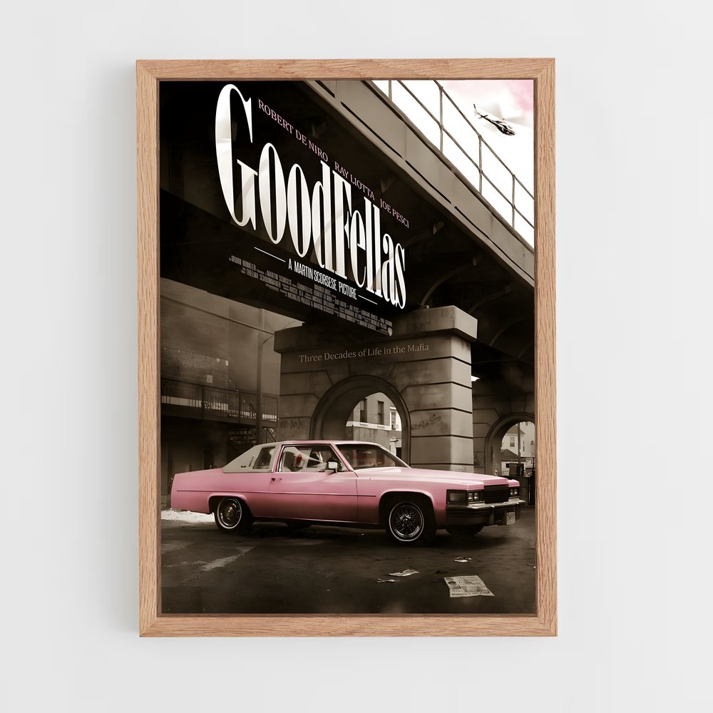 Poster Cadillac Goodfellas (vue 4)