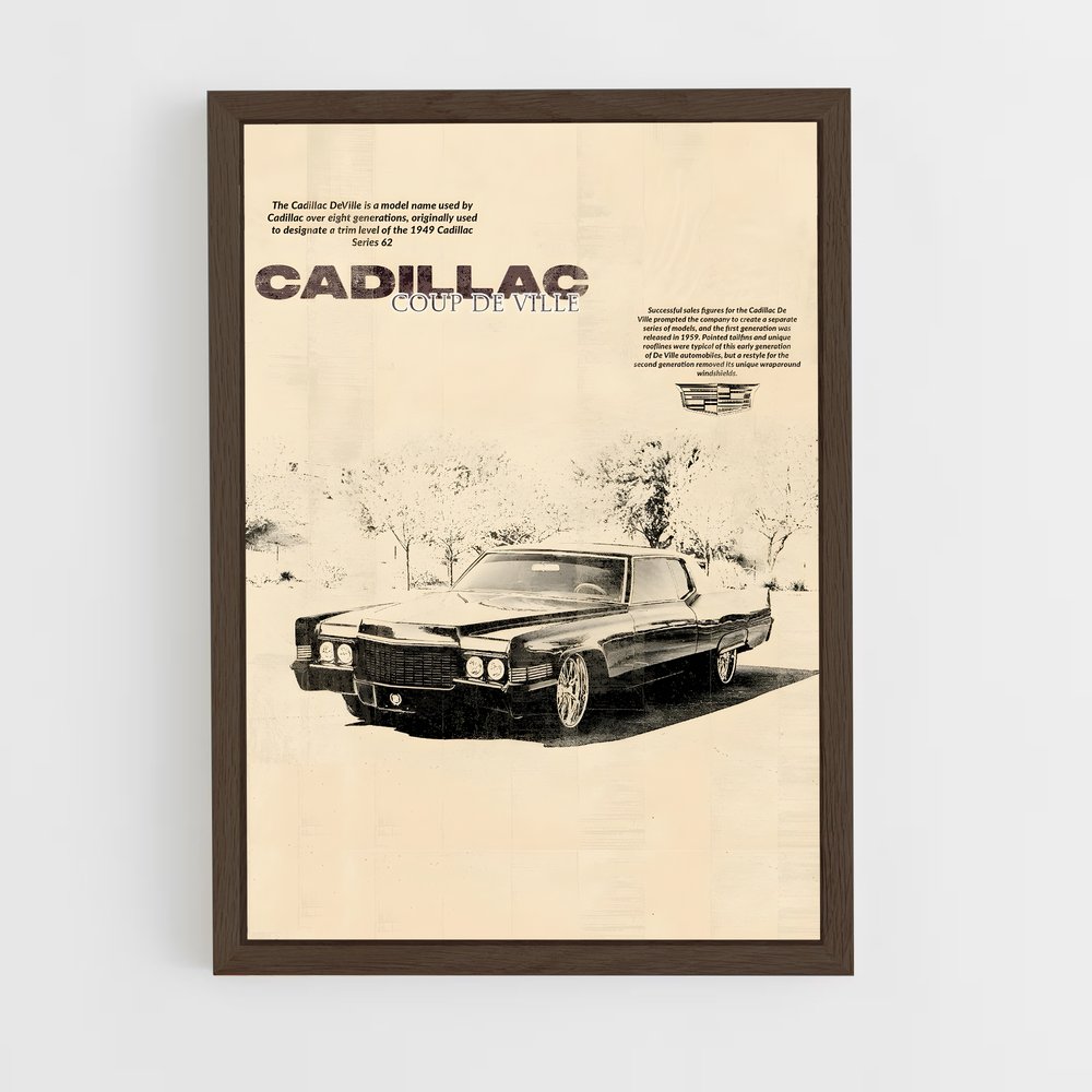 Poster Cadillac Coup de Ville (vue 5)