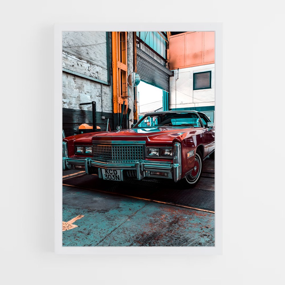 Poster Cadillac Garage (vue 3)