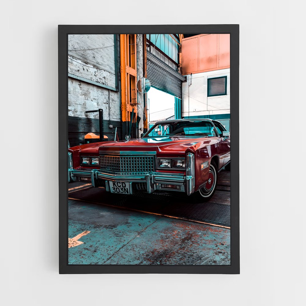 Poster Cadillac Garage (vue 2)