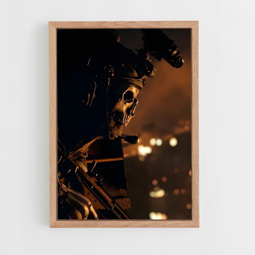 Poster Call of Duty Guerre (vue 4)
