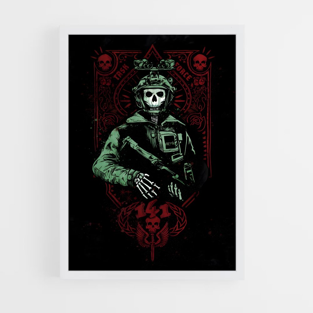 Poster Call of Duty Carte (vue 3)