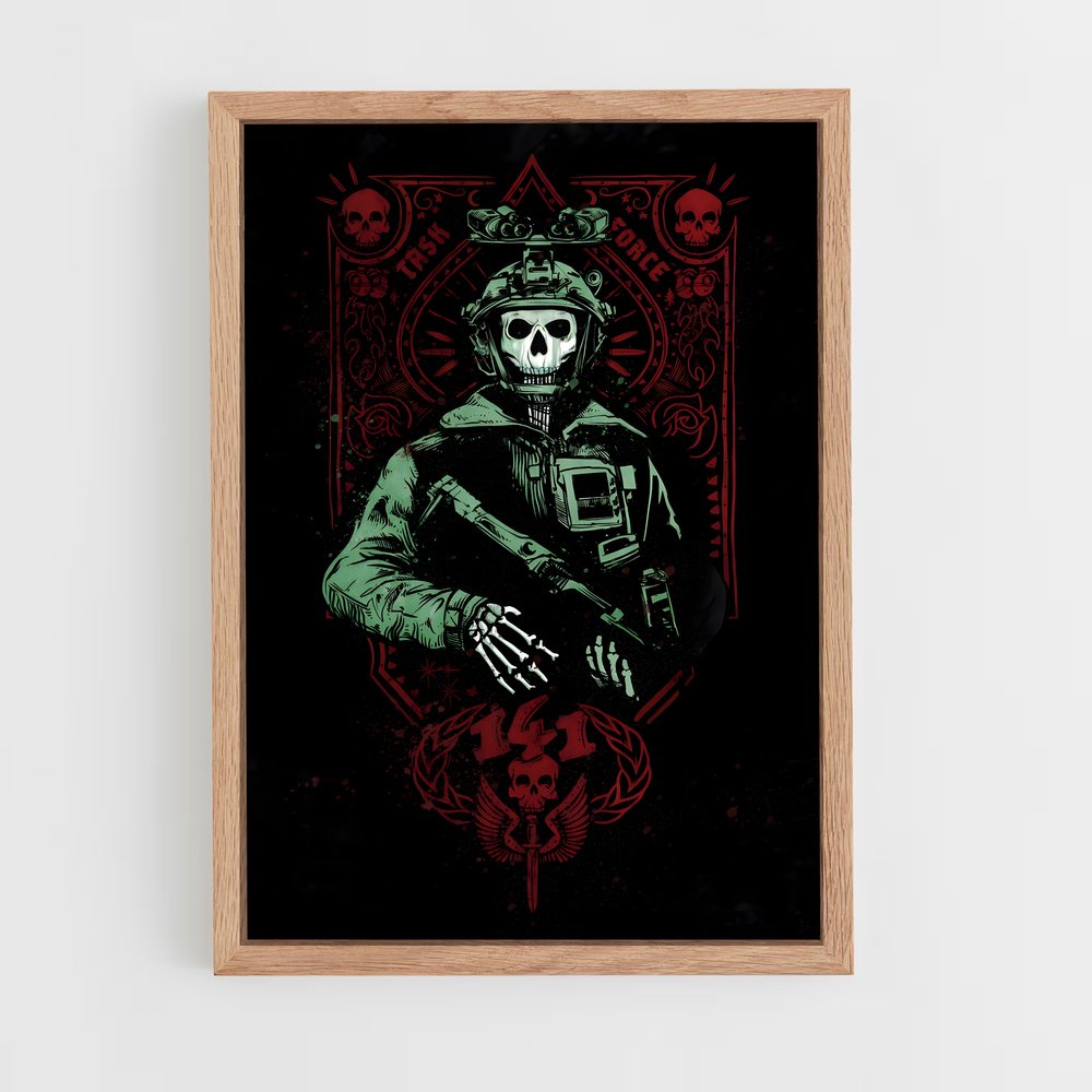 Poster Call of Duty Carte (vue 4)
