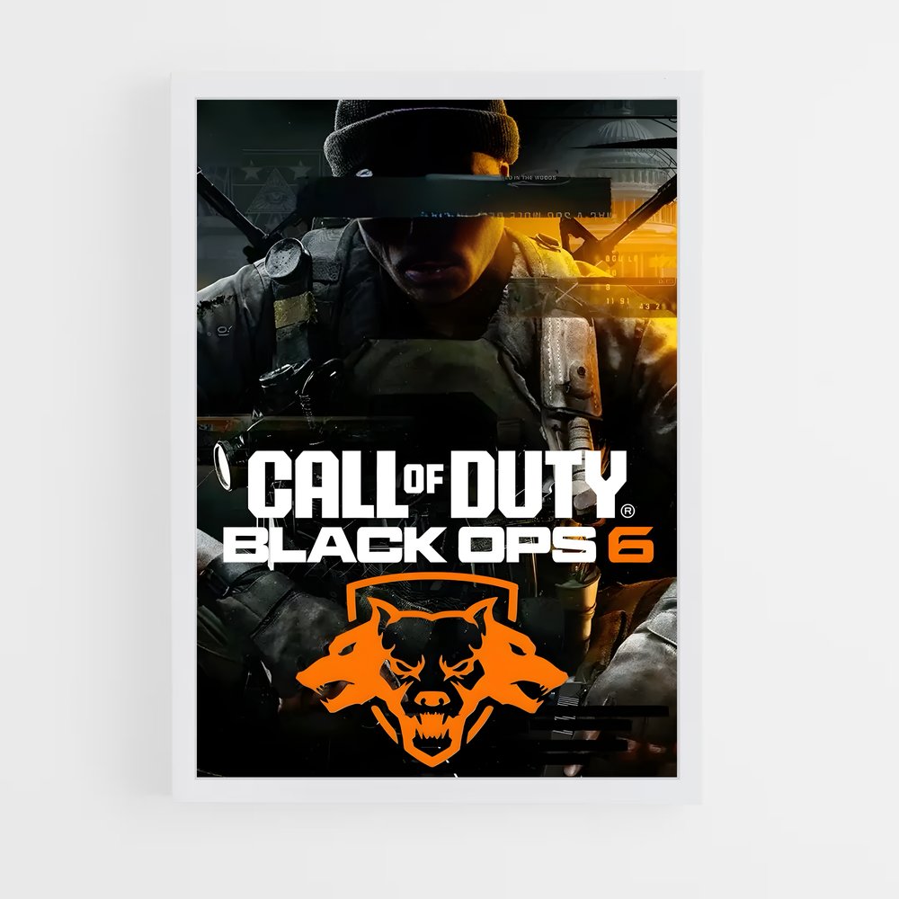 Poster Call of Duty BO6 (vue 3)