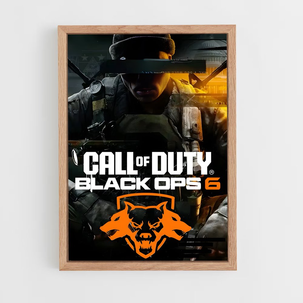 Poster Call of Duty BO6 (vue 4)