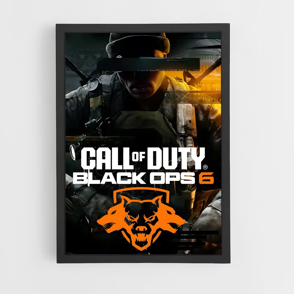 Poster Call of Duty BO6 (vue 2)