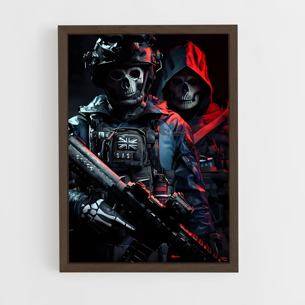 Poster Call of Duty Ghost (vue 5)