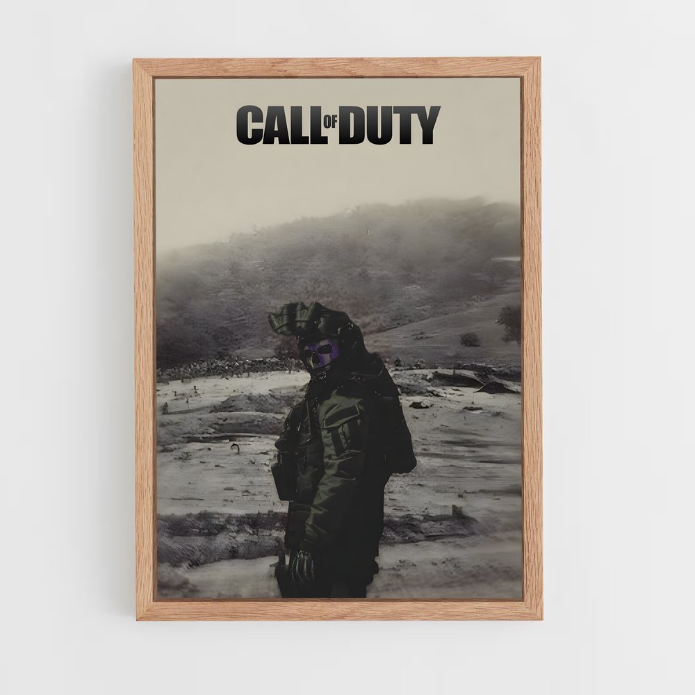 Poster Call of Duty Retro (vue 4)