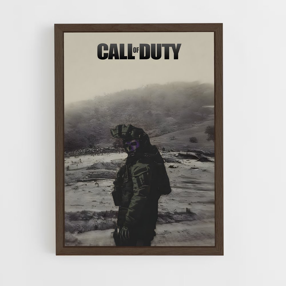 Poster Call of Duty Retro (vue 5)