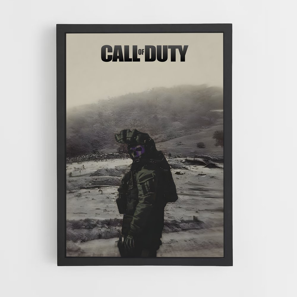 Poster Call of Duty Retro (vue 2)