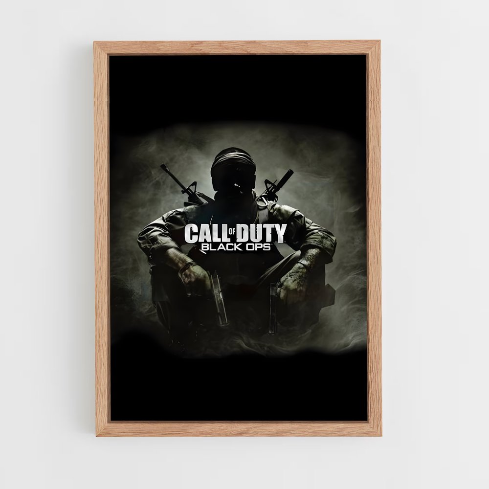 Poster Call of Duty Black ops (vue 4)
