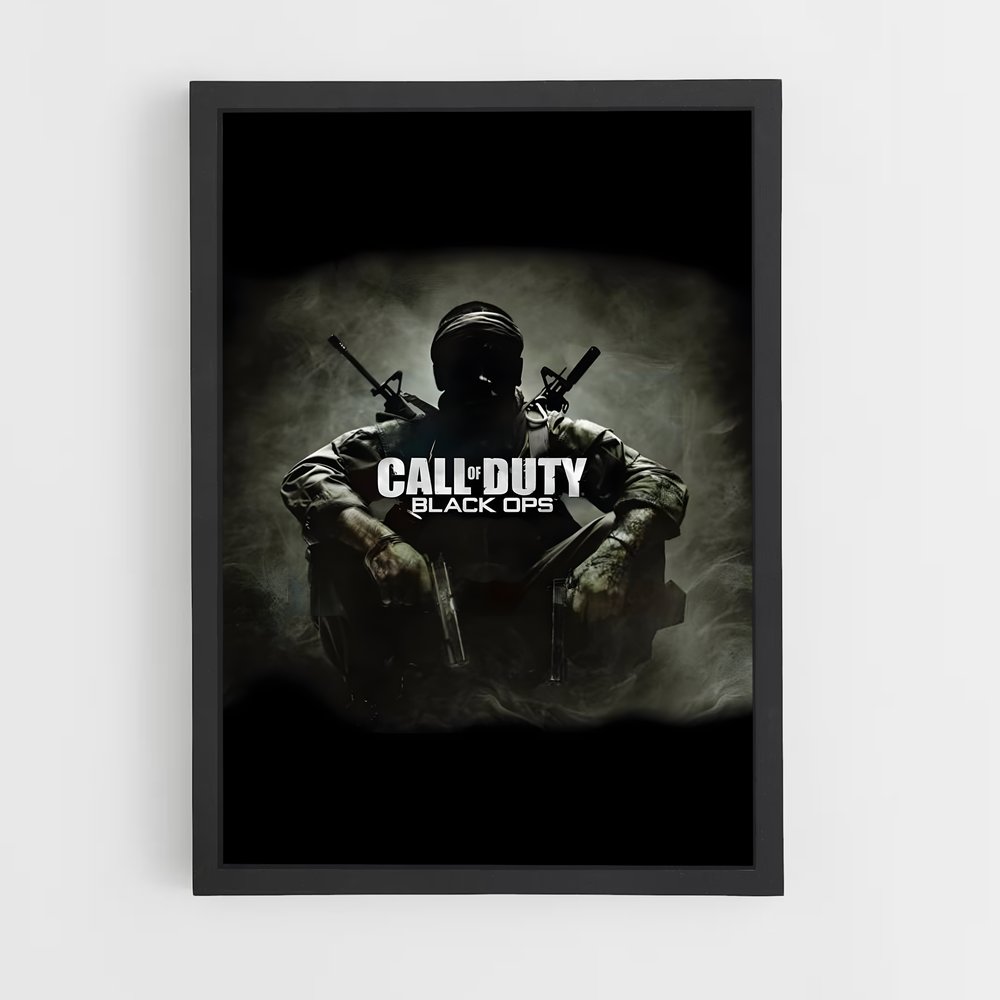 Poster Call of Duty Black ops (vue 2)