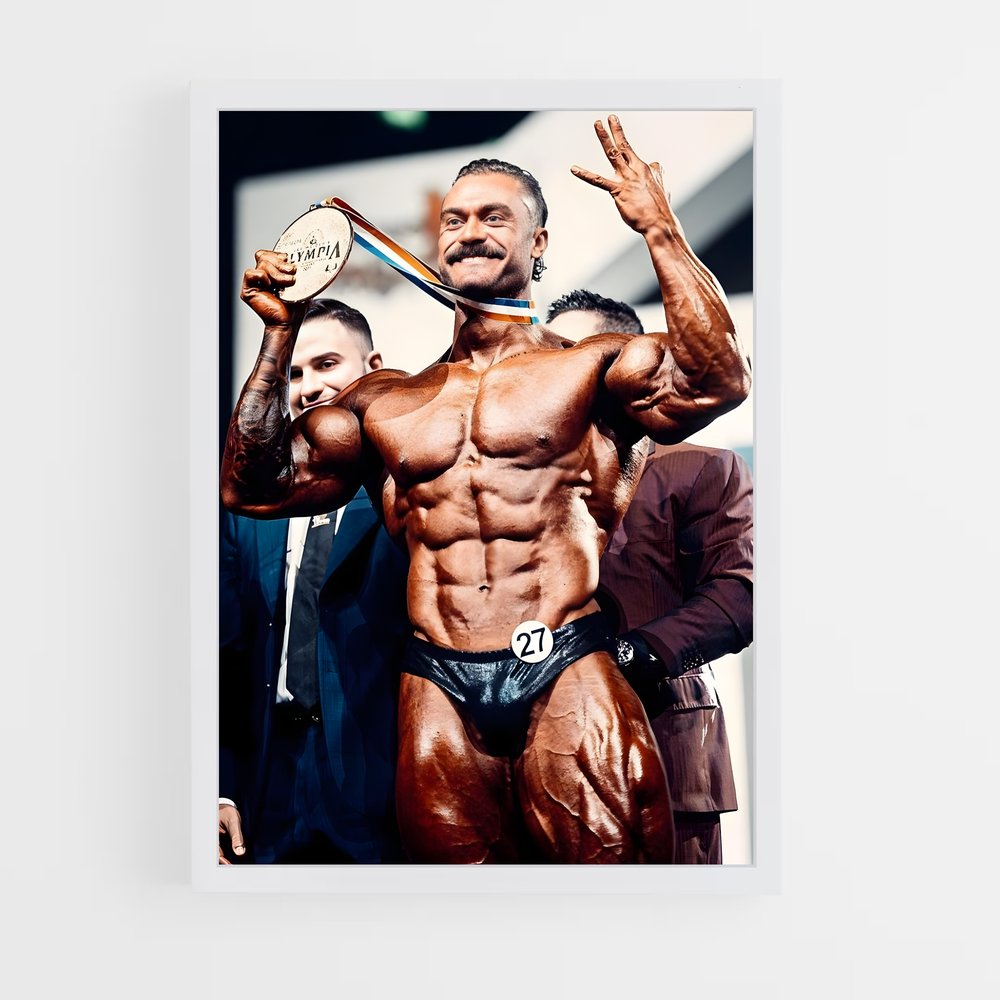 Poster Chris Bumstead Mr Olympia – affiche Musculation (vue 3)