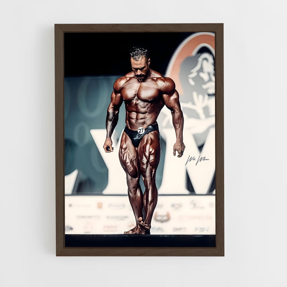 Poster Chris Bumstead Scène – affiche Musculation (vue 5)