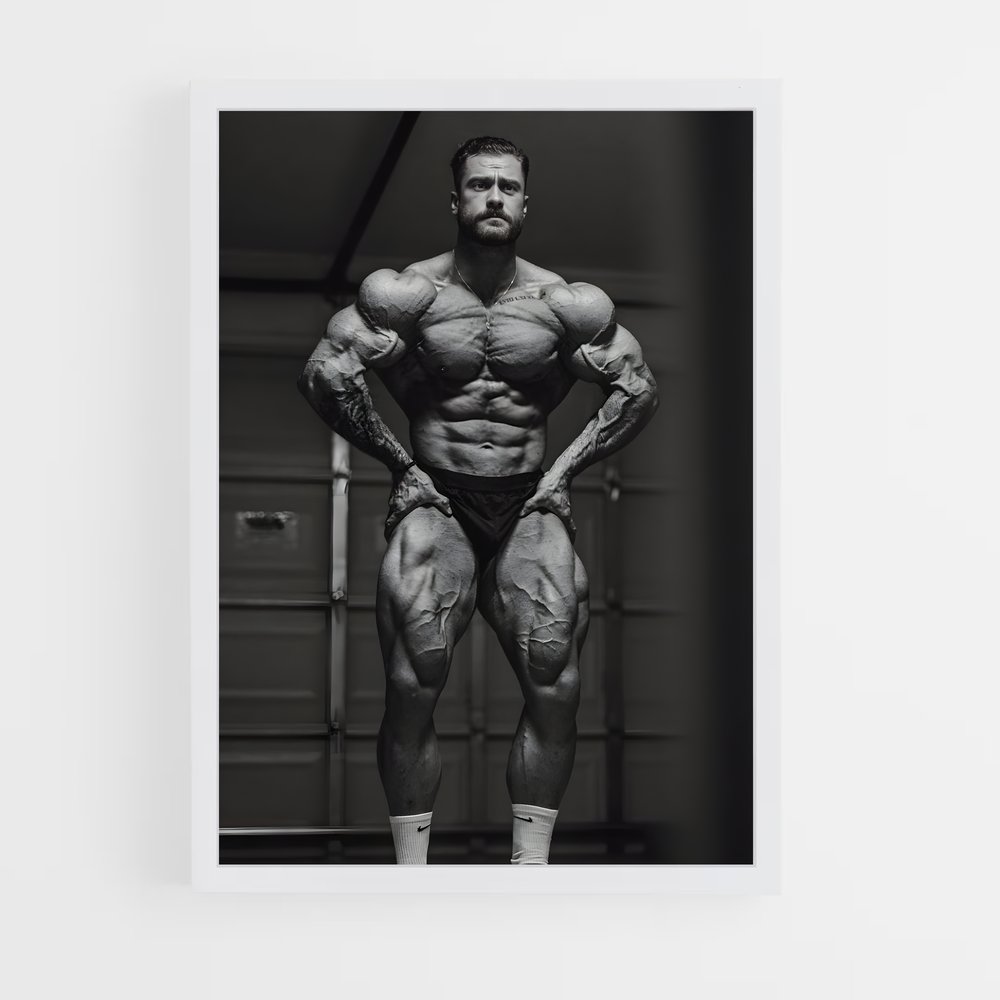 Poster Cbum Posing – affiche Musculation (vue 3)
