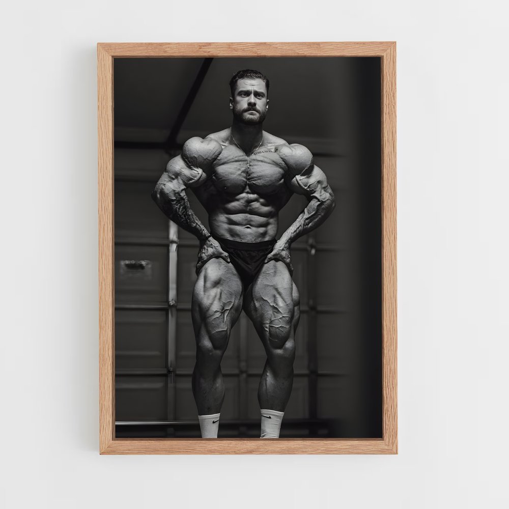Poster Cbum Posing – affiche Musculation (vue 4)