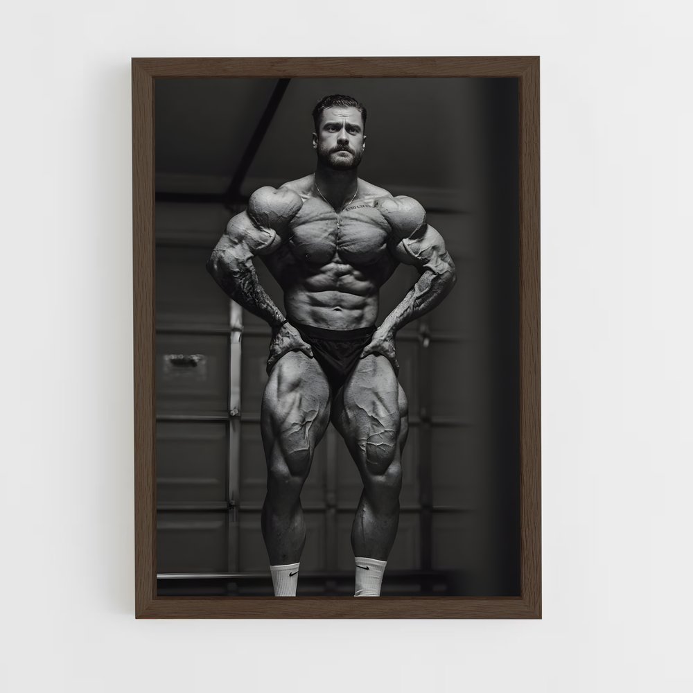 Poster Cbum Posing – affiche Musculation (vue 5)