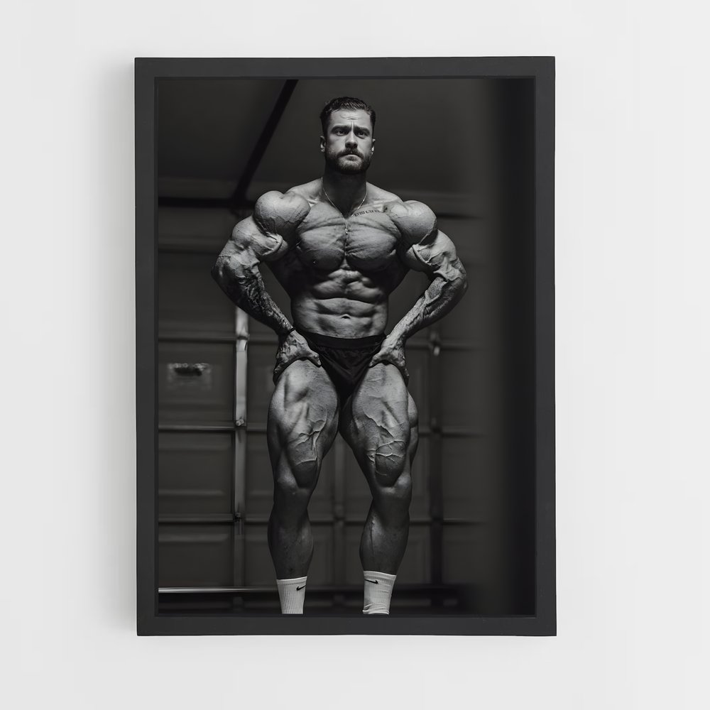 Poster Cbum Posing – affiche Musculation (vue 2)
