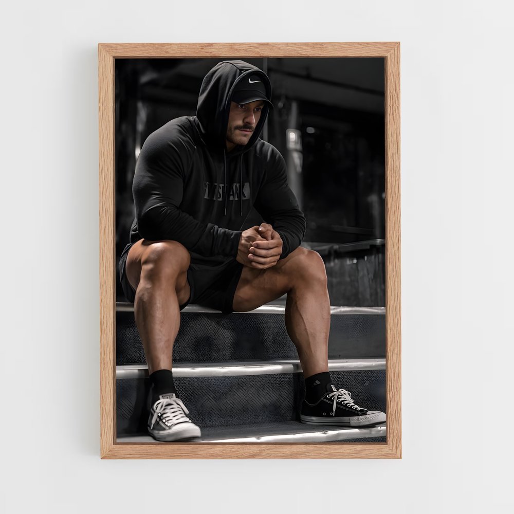 Poster Cbum Concentration – affiche Musculation (vue 4)