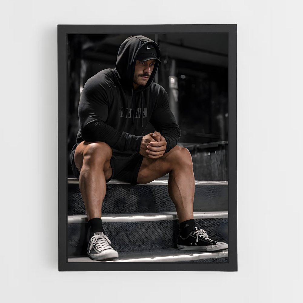 Poster Cbum Concentration – affiche Musculation (vue 2)