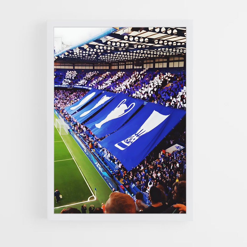 Poster Chelsea FC Stade – affiche Football (vue 3)