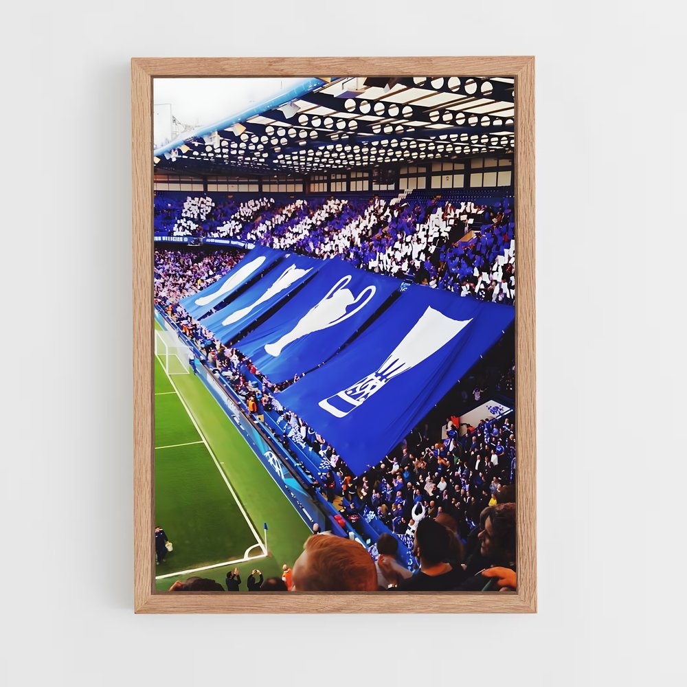 Poster Chelsea FC Stade – affiche Football (vue 4)