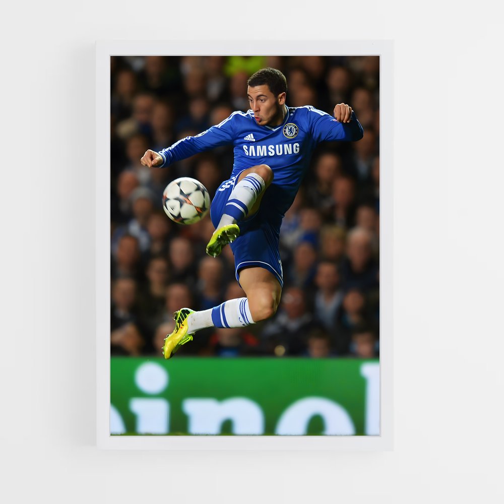 Poster Chelsea FC Saut – affiche Football (vue 3)