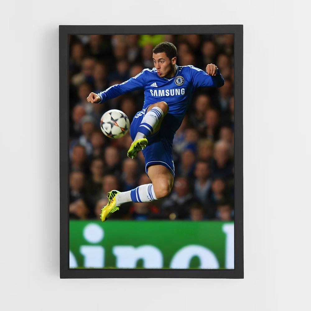 Poster Chelsea FC Saut – affiche Football (vue 2)