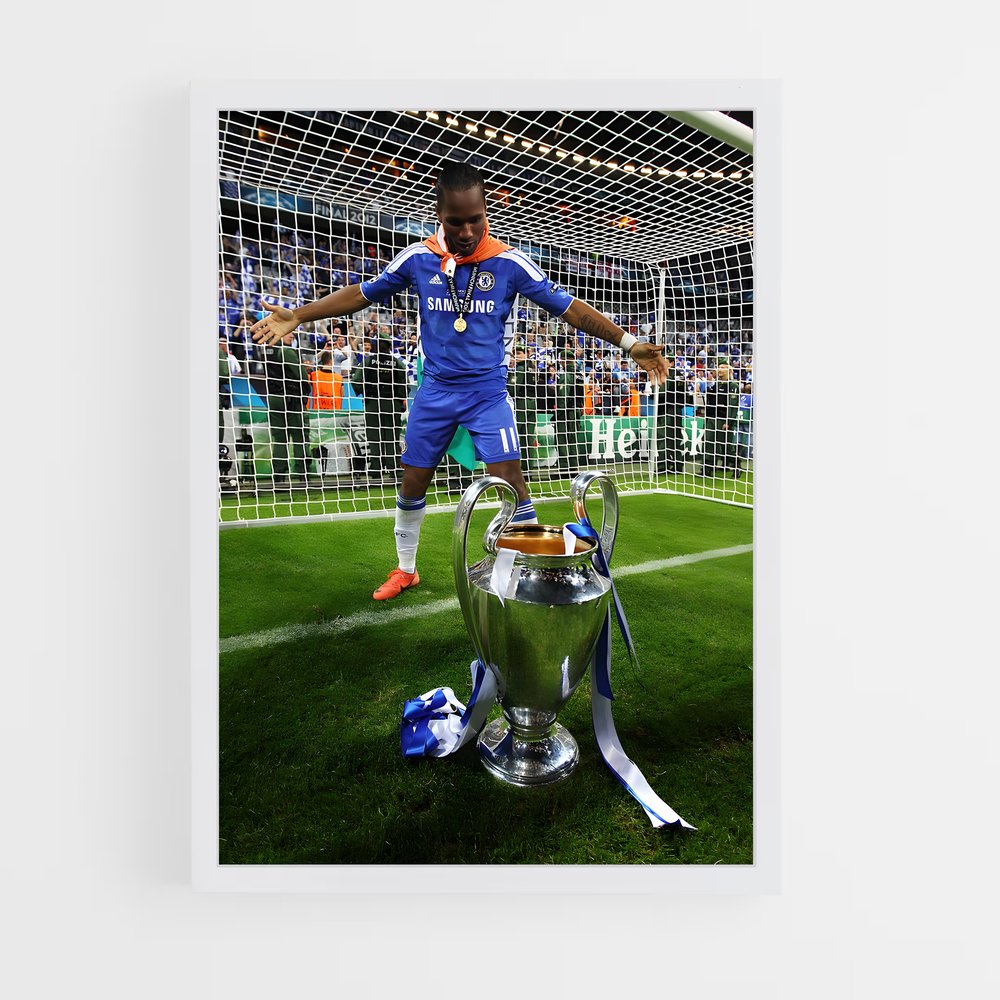 Poster Chelsea FC Coupe – affiche Football (vue 3)