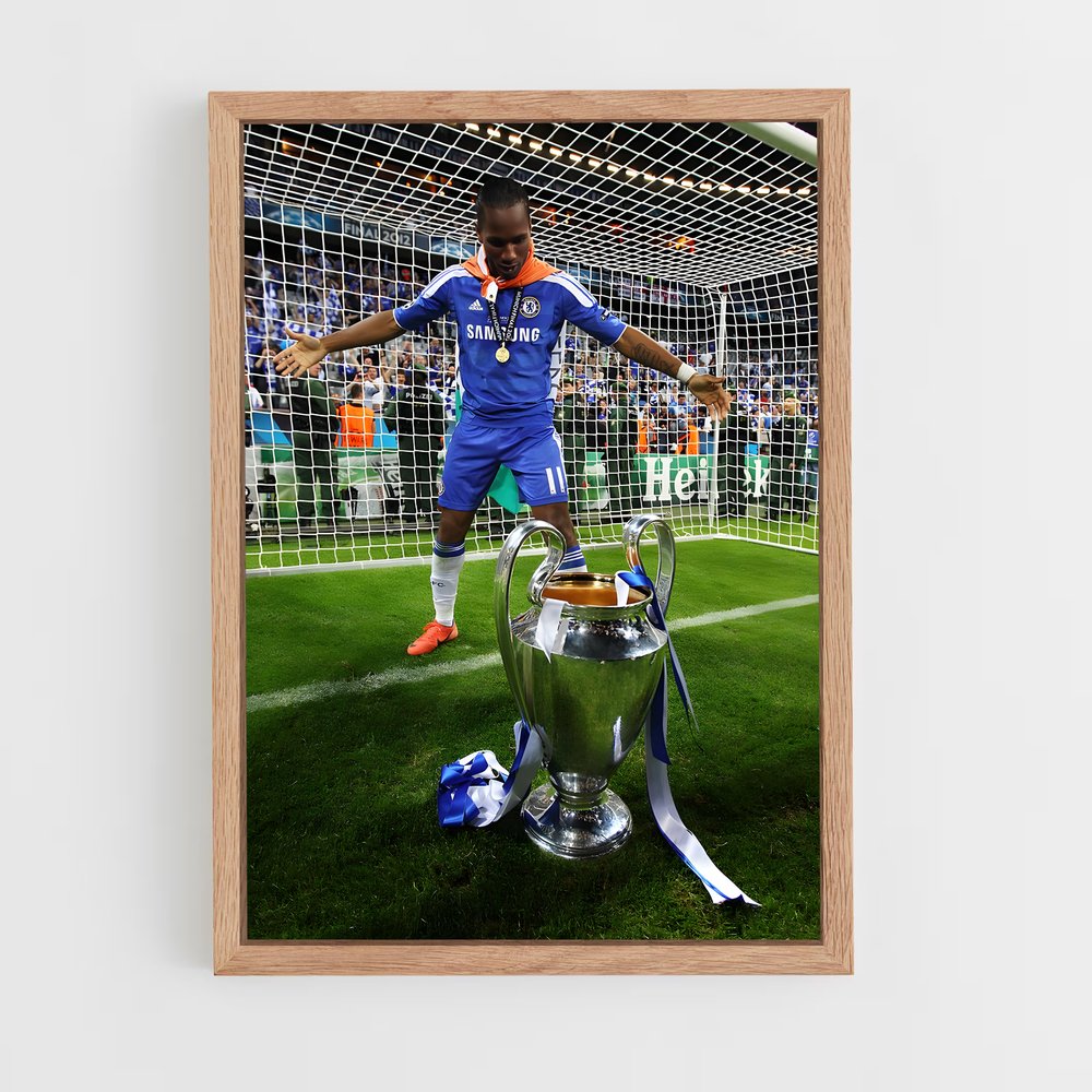 Poster Chelsea FC Coupe – affiche Football (vue 4)