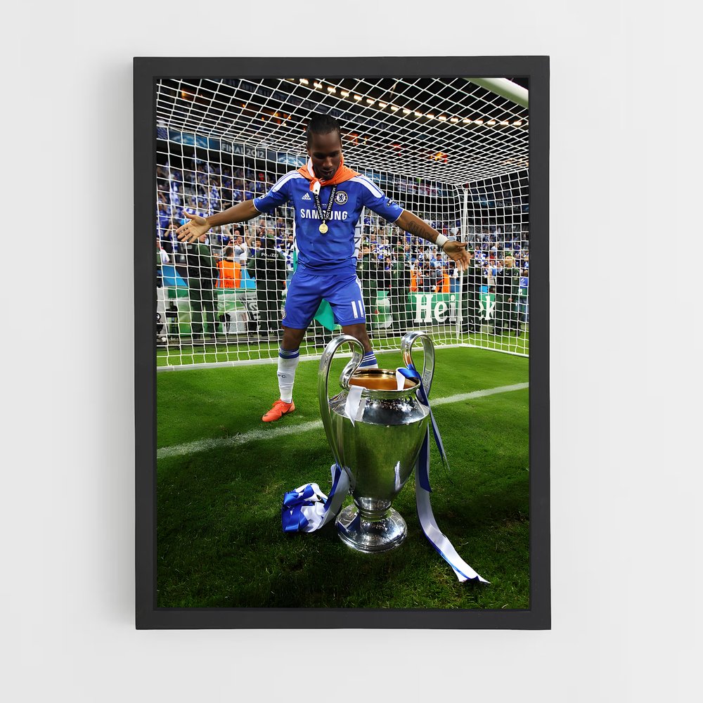 Poster Chelsea FC Coupe – affiche Football (vue 2)