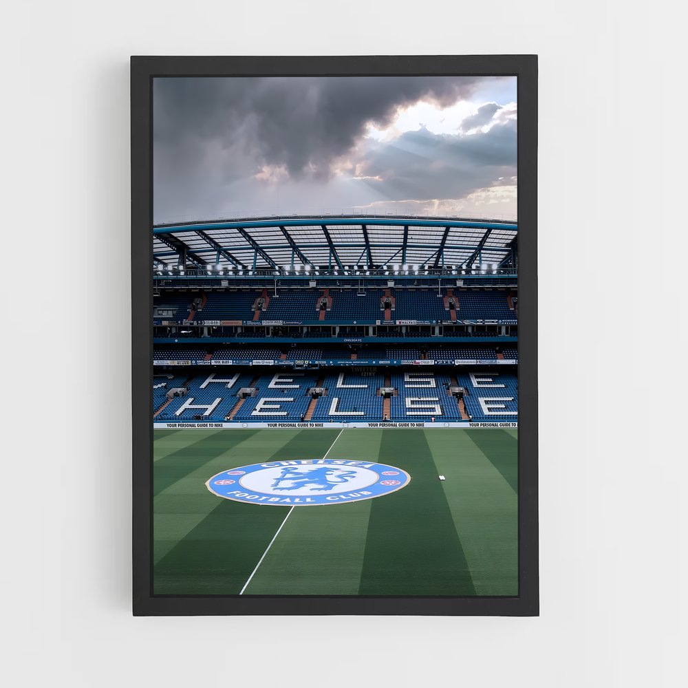 Poster Stade Chelsea FC – affiche Football (vue 2)