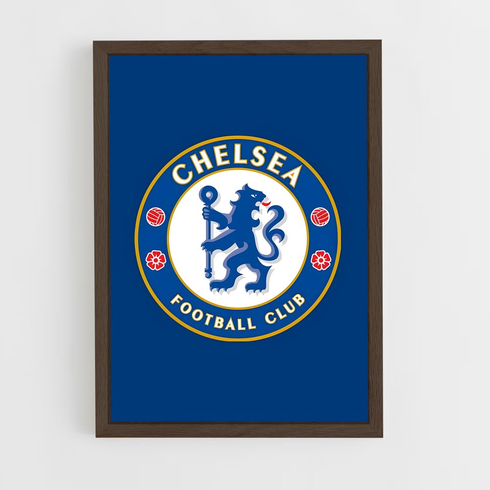 Poster Chelsea FC Logo – affiche Football (vue 5)