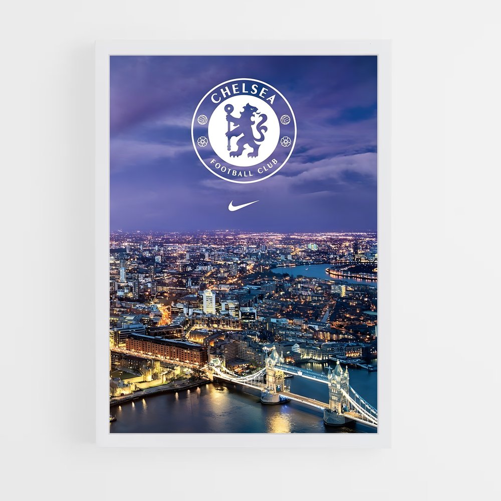 Poster Nike Chelsea FC – affiche Football (vue 3)