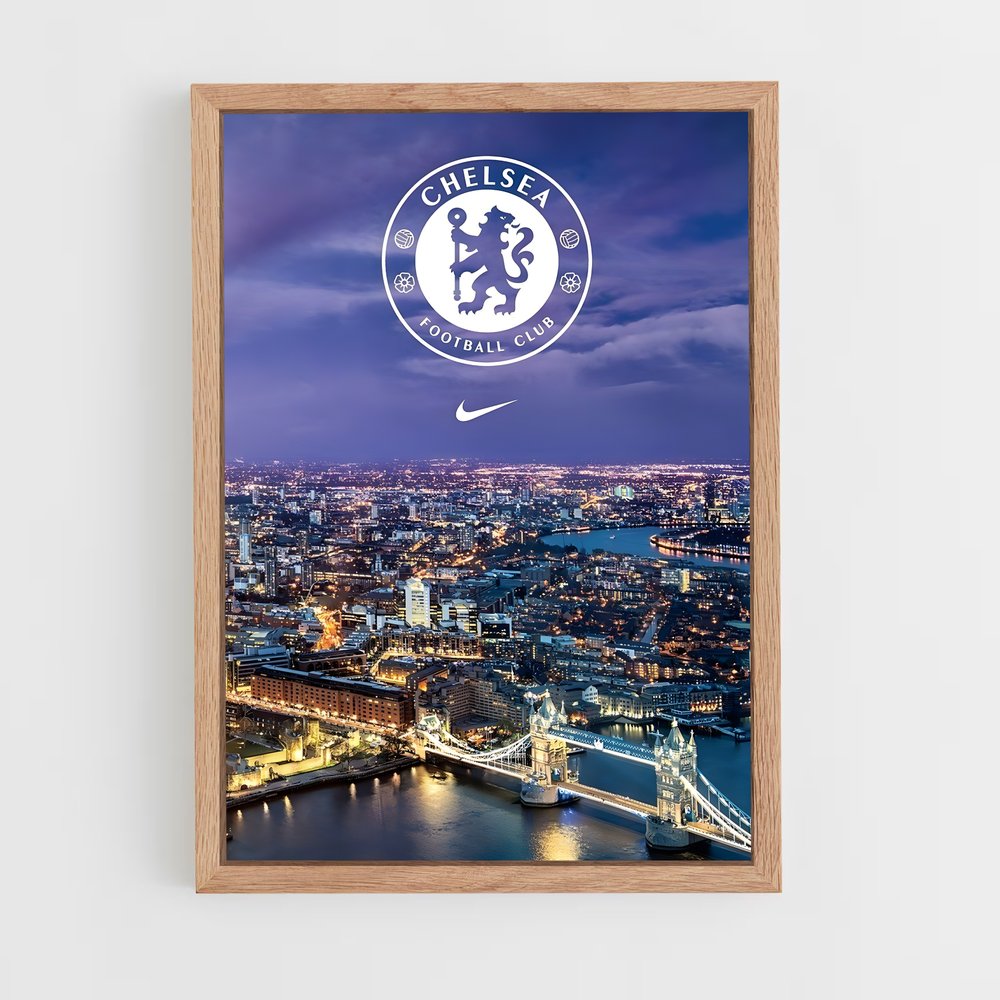 Poster Nike Chelsea FC – affiche Football (vue 4)