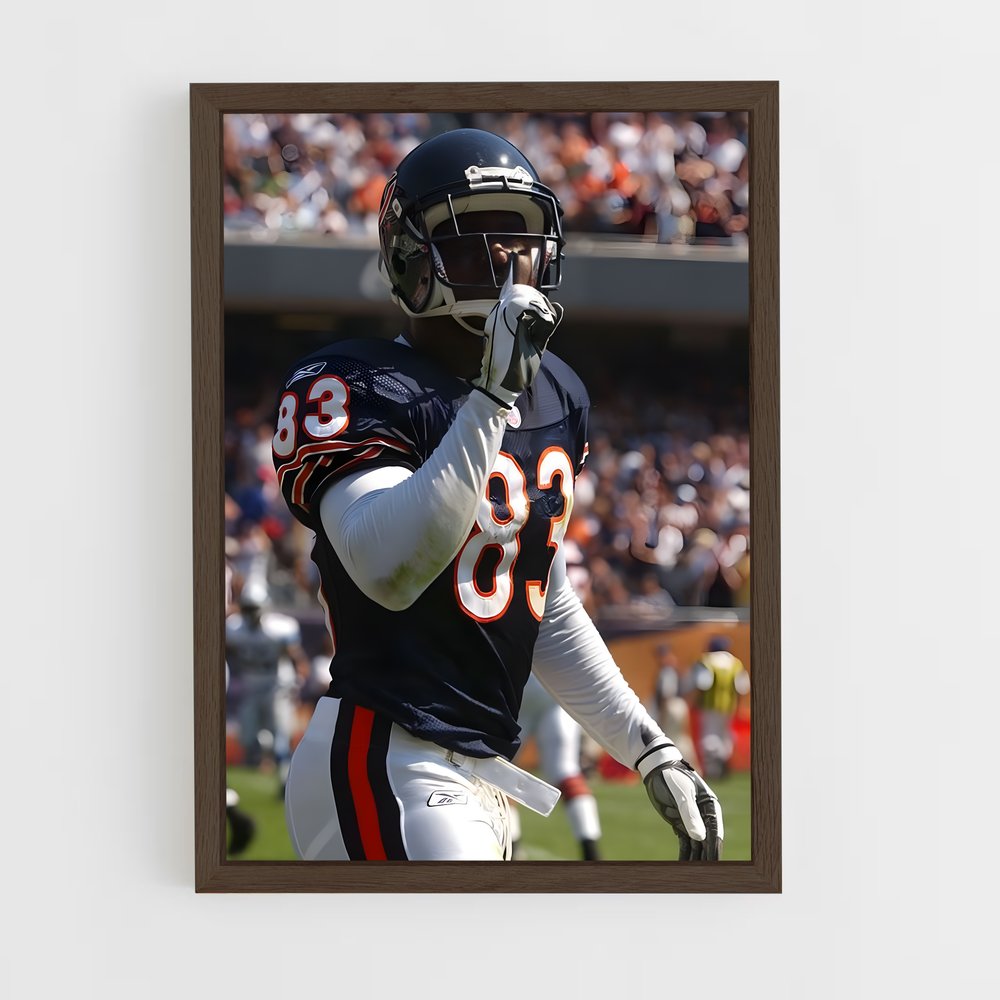 Poster Chicago Bears Chut – affiche Football US (vue 5)
