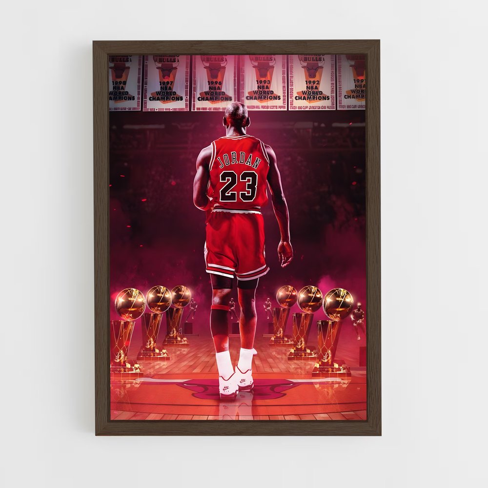 Poster Jordan Chicago Bulls – affiche Basketball (vue 5)