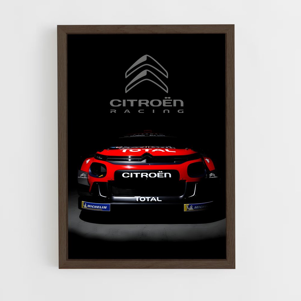 Poster Citroen Racing – affiche Citroën (vue 5)