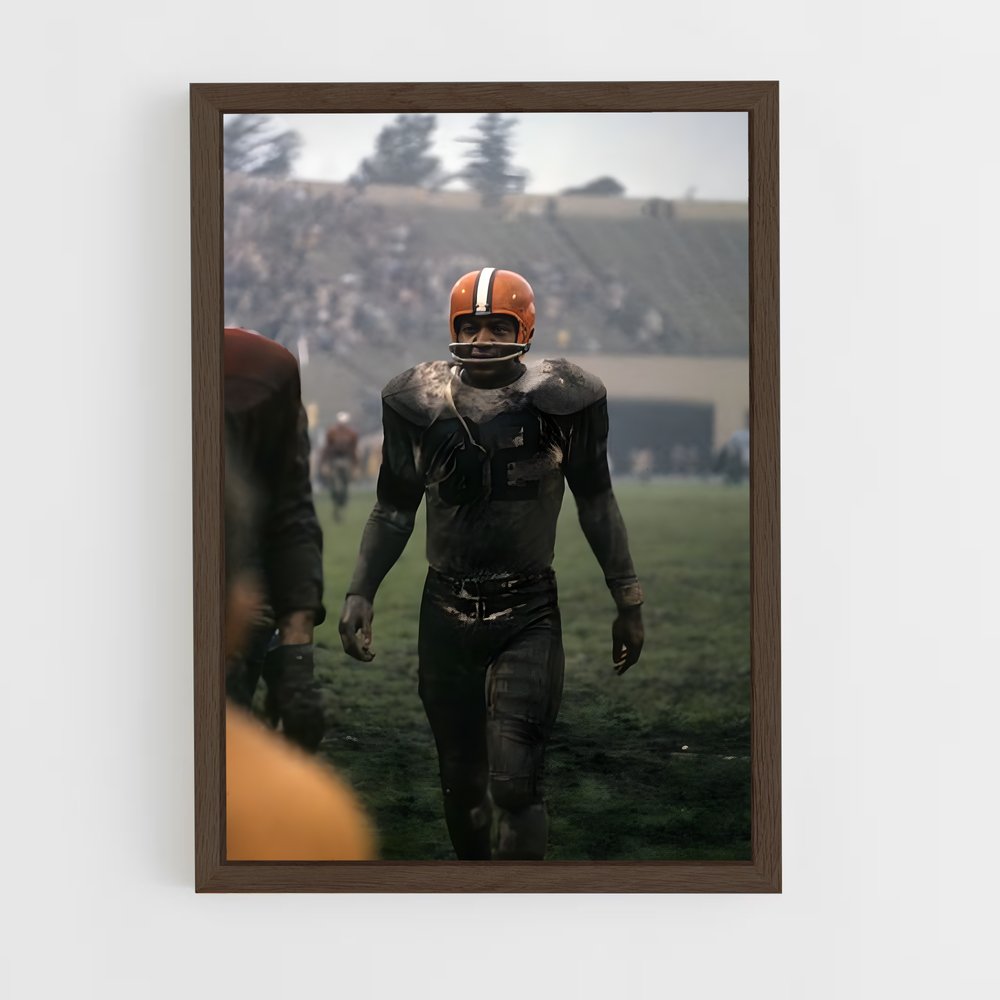 Poster Cleveland Football – affiche Football US (vue 5)