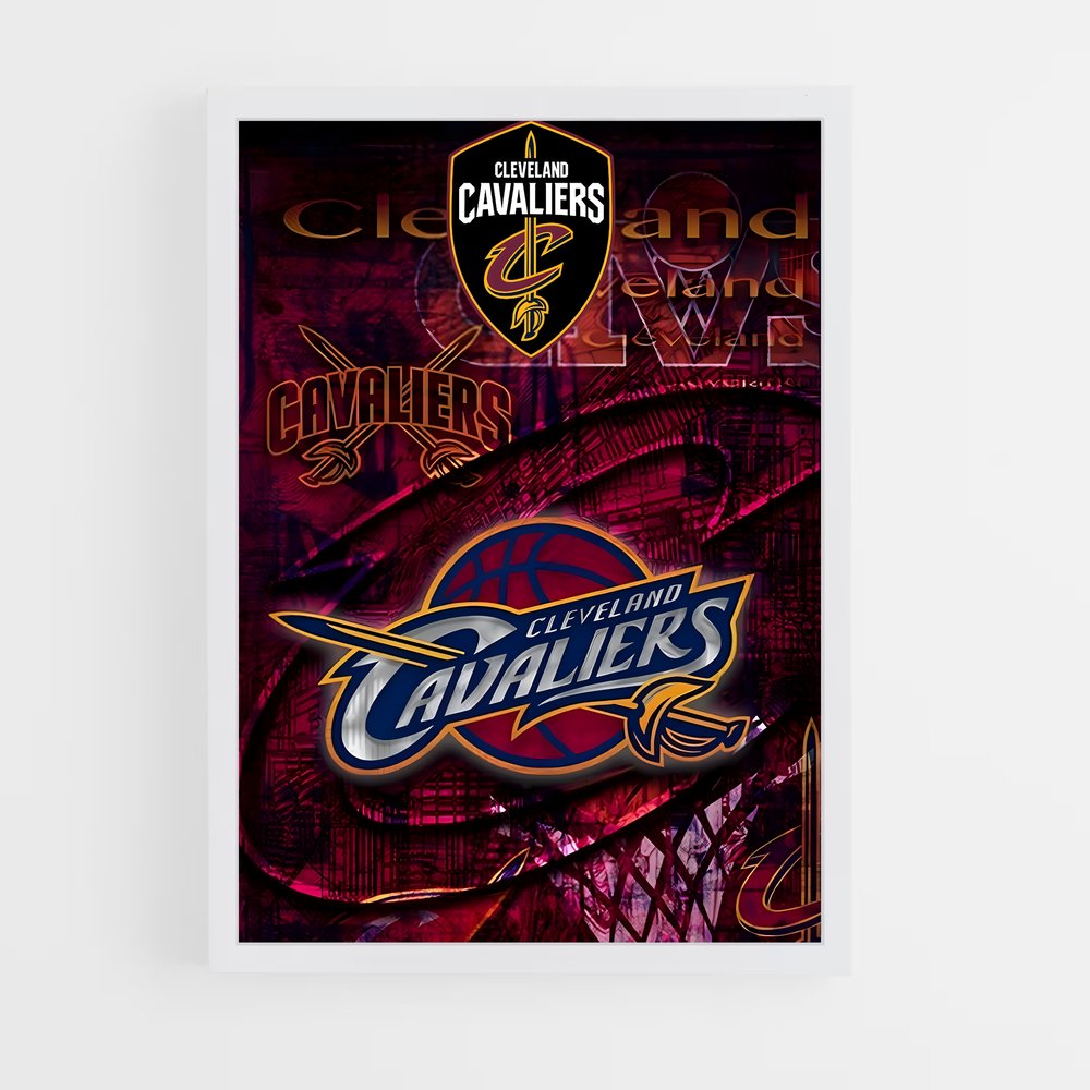Affiche Cleveland Cavaliers – affiche Basketball (vue 3)