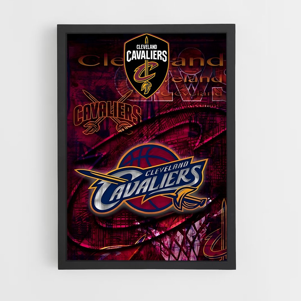 Affiche Cleveland Cavaliers – affiche Basketball (vue 2)
