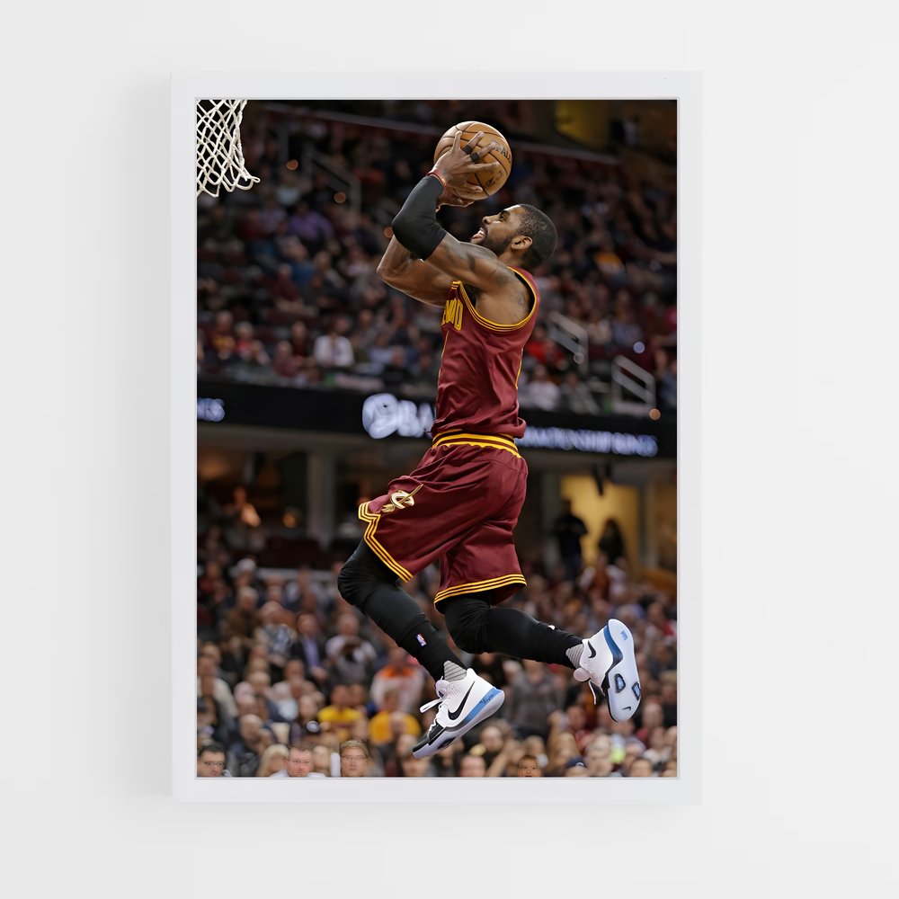 Poster Cleveland Cavaliers Panier – affiche Basketball (vue 3)