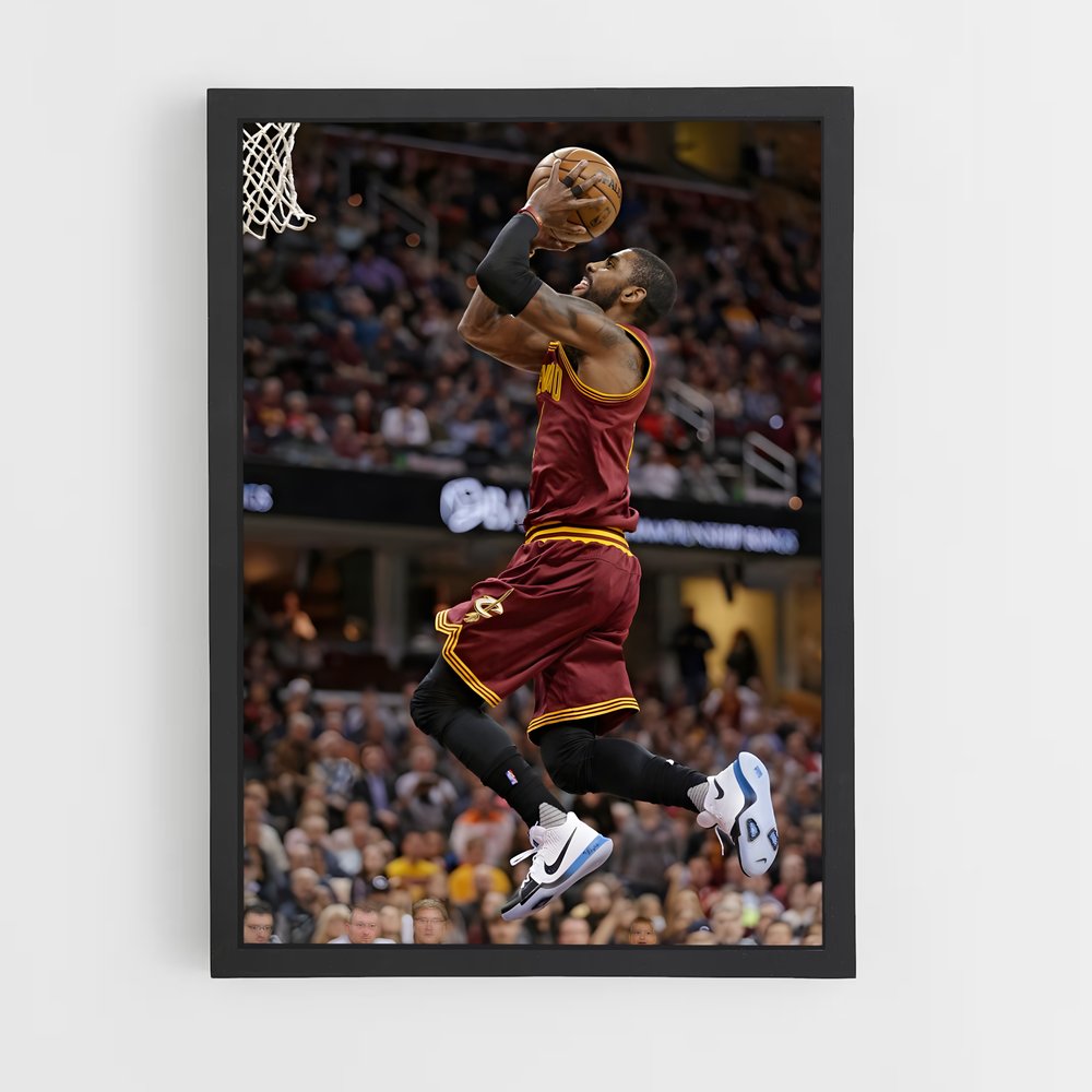 Poster Cleveland Cavaliers Panier – affiche Basketball (vue 2)