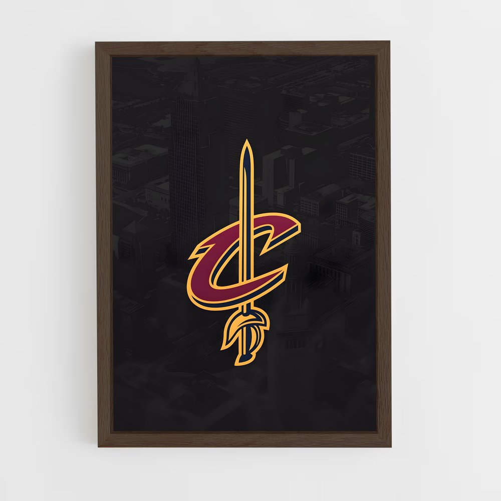 Poster Cleveland Cavaliers Épée – affiche Basketball (vue 5)